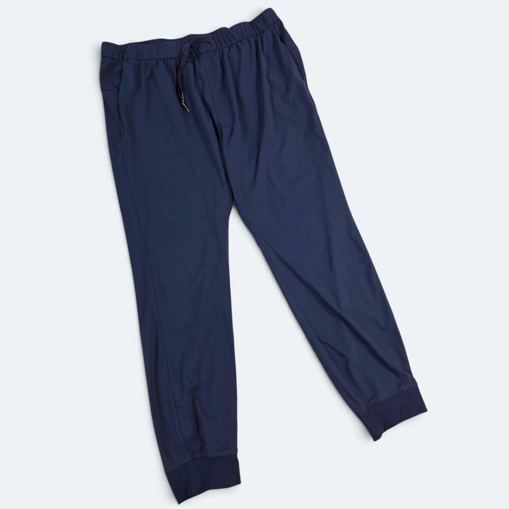 Member's Mark Blue Travel Jogger Size L Women's Athletic Tapered Casual Comfy